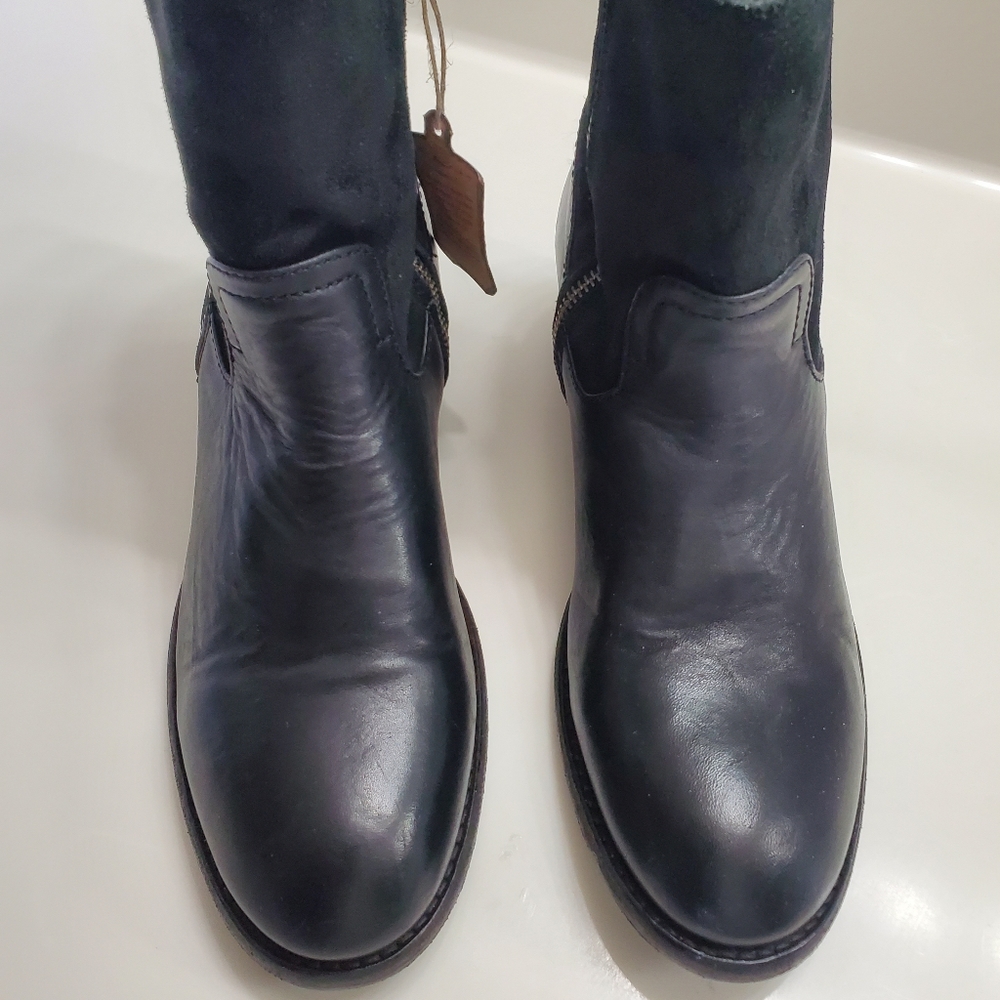 H BY HUDSON Riley Zip-Up Ankle Bootie - Picture 4 of 12